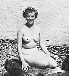 Nudist beach in Scotland