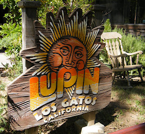 Lupin Lodge sign