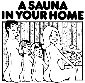 A sauna in your home